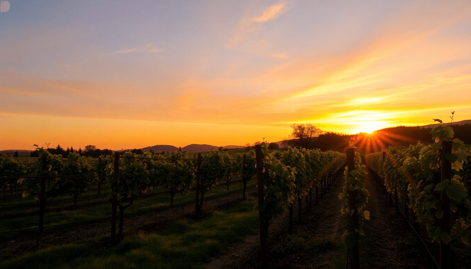 Un vignoble romantique est toujours une bonne idée pour une demande en mariage surprise Un vignoble romantique est toujours une bonne idée pour une demande en mariage surprise