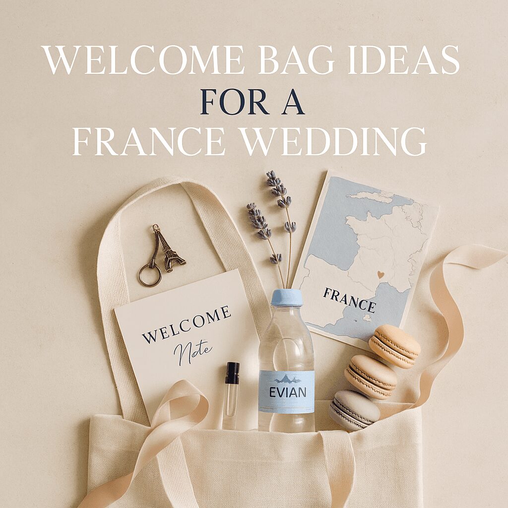 Destination Wedding Welcome Bag Ideas: A Guide for France Destination Wedding Welcome Bag Ideas: A Guide for France