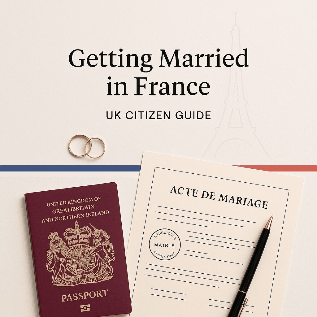 Getting Married in France as a UK Citizen: Legal Requirements and Practical Tips Getting Married in France as a UK Citizen: Legal Requirements and Practical Tips