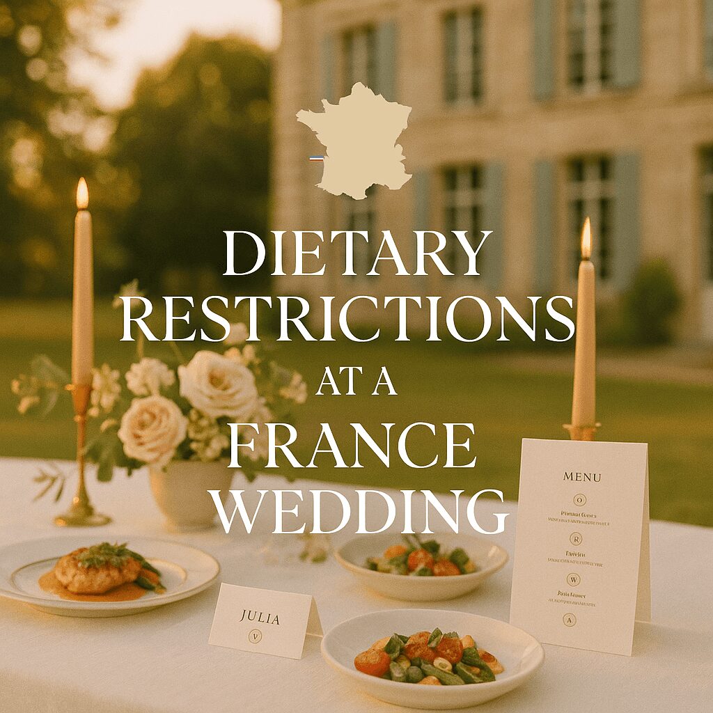 How to Handle Every Dietary Restriction at a Destination Wedding in France How to Handle Every Dietary Restriction at a Destination Wedding in France