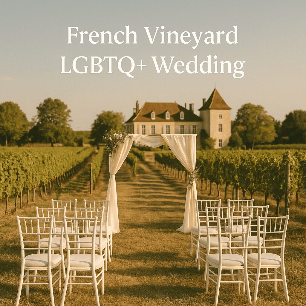 How to Plan an LGBTQ+ Wedding at a French Vineyard Estate How to Plan an LGBTQ+ Wedding at a French Vineyard Estate