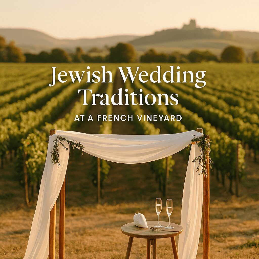 Jewish Wedding Traditions at a French Vineyard: Blending Cultures Beautifully Jewish Wedding Traditions at a French Vineyard: Blending Cultures Beautifully