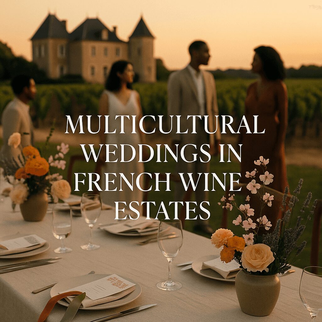 Multicultural Wedding Celebrations at French Wine Estates Multicultural Wedding Celebrations at French Wine Estates