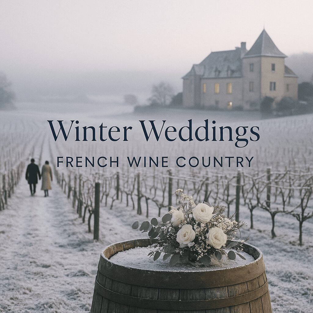 Winter Weddings in French Wine Country: Why the Off-Season Is Worth Considering Winter Weddings in French Wine Country: Why the Off-Season Is Worth Considering