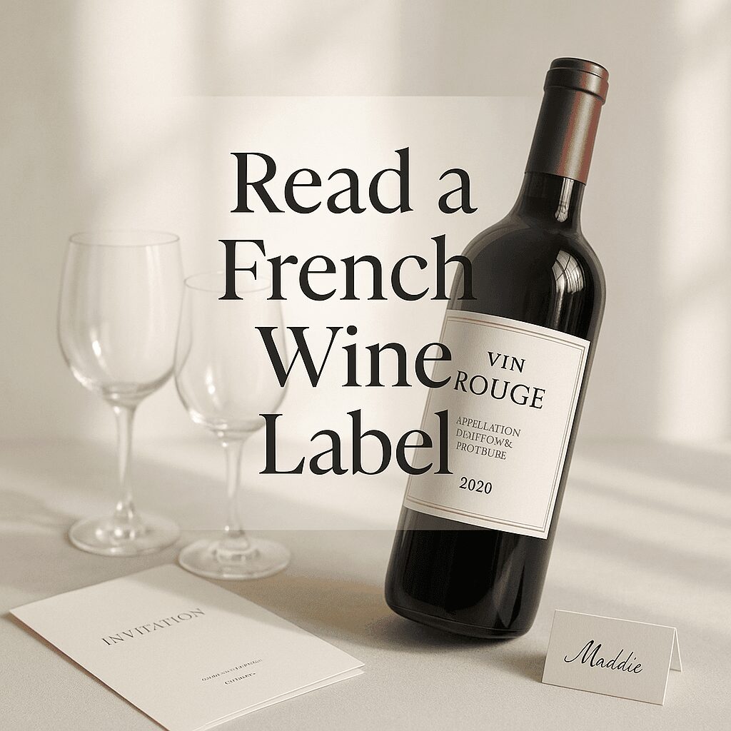 How to Read a French Wine Label: A Beginner’s Guide for Wedding Guests How to Read a French Wine Label: A Beginner's Guide for Wedding Guests