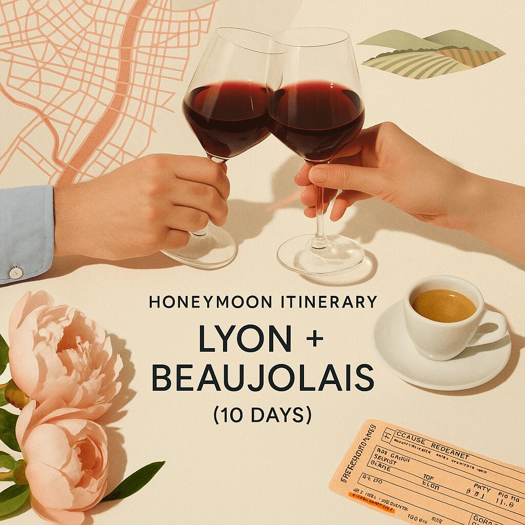 A 10-Day Honeymoon in Lyon & Beaujolais: Real Itinerary A 10-Day Honeymoon in Lyon & Beaujolais: Real Itinerary
