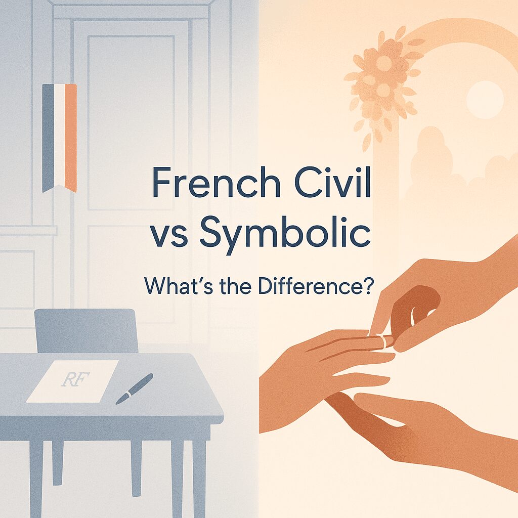 French Civil vs Symbolic Ceremony: What's the Difference?