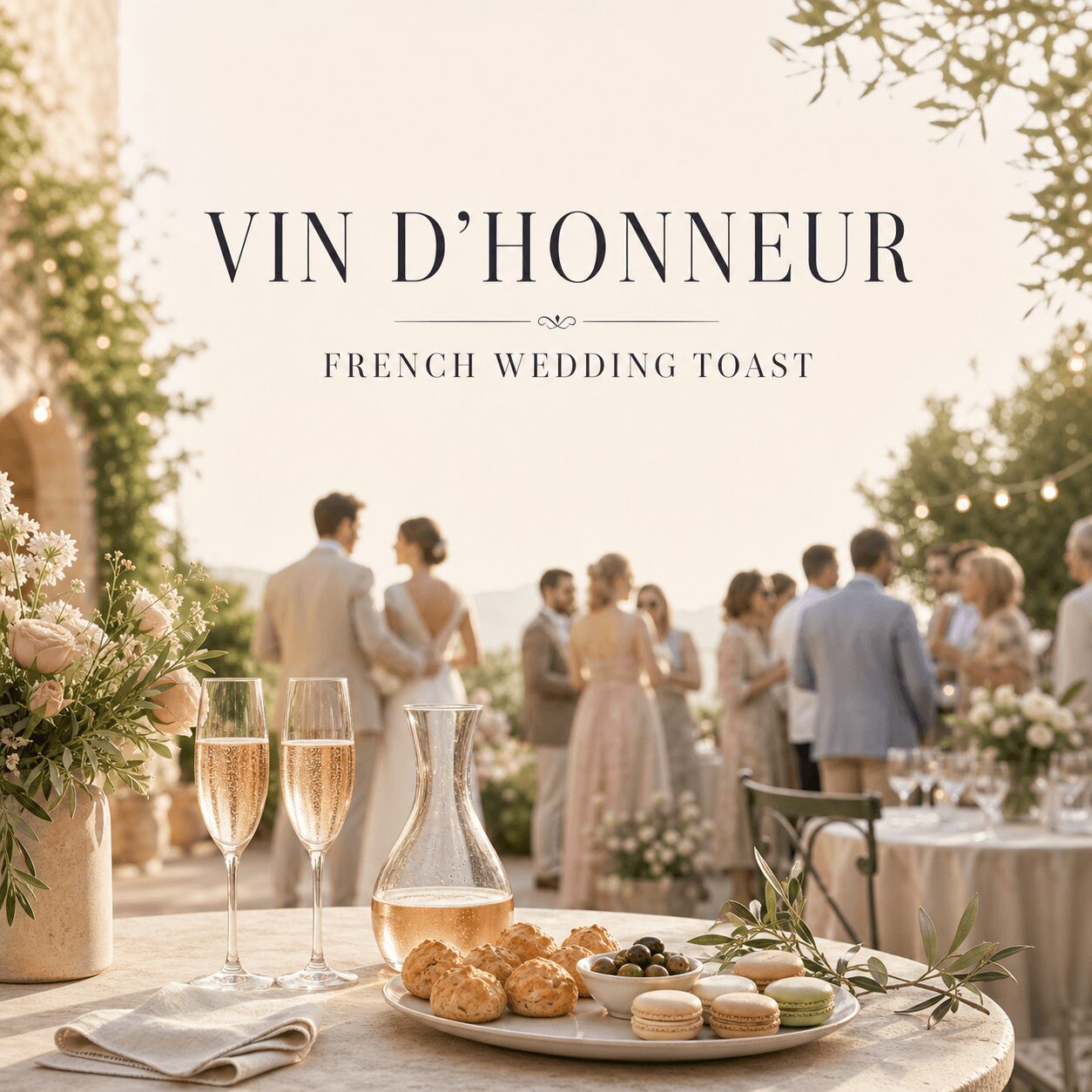 What Is a Vin d’Honneur? The French Wedding Toast Explained What Is a Vin d'Honneur? The French Wedding Toast Explained