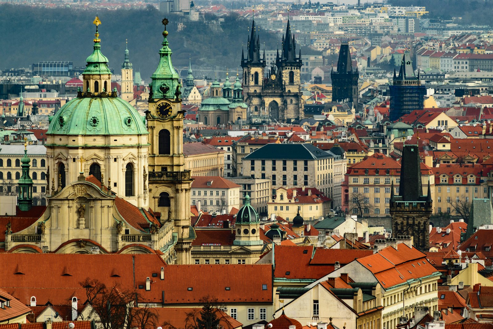 Architecture historique à Prague