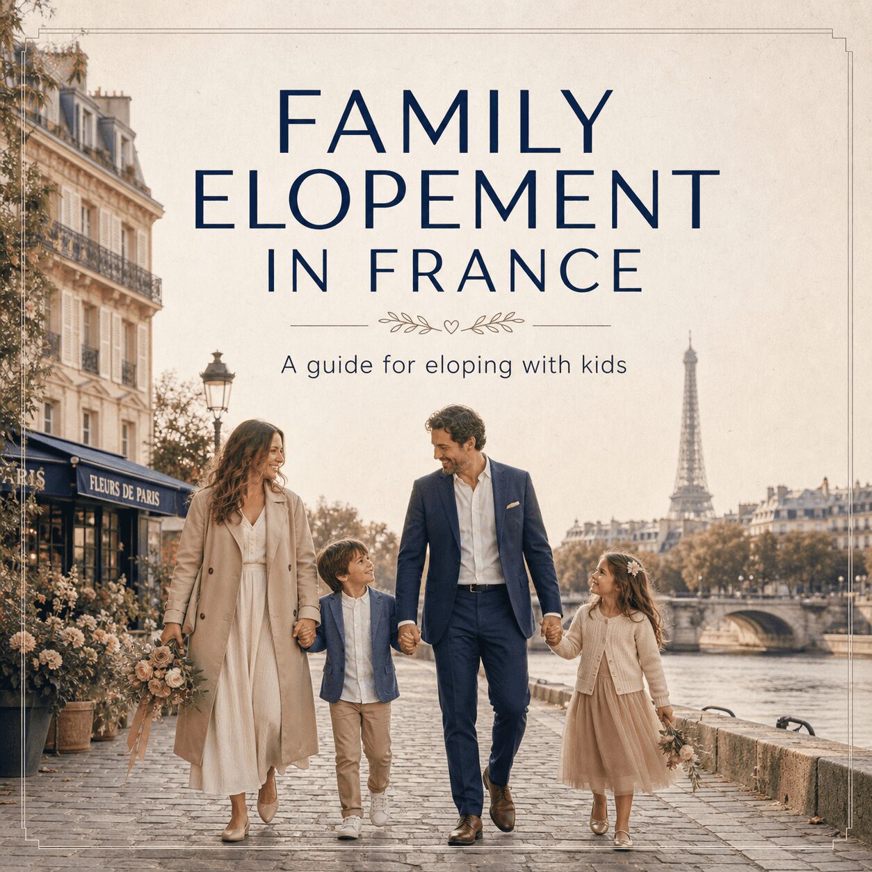Eloping With Children in France: A Family Elopement Guide Eloping With Children in France: A Family Elopement Guide