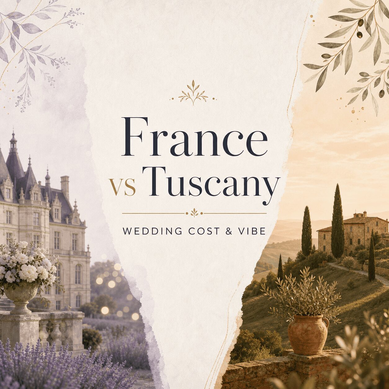 France vs Tuscany Wedding: Cost & Vibe Compared France vs Tuscany Wedding: Cost & Vibe Compared