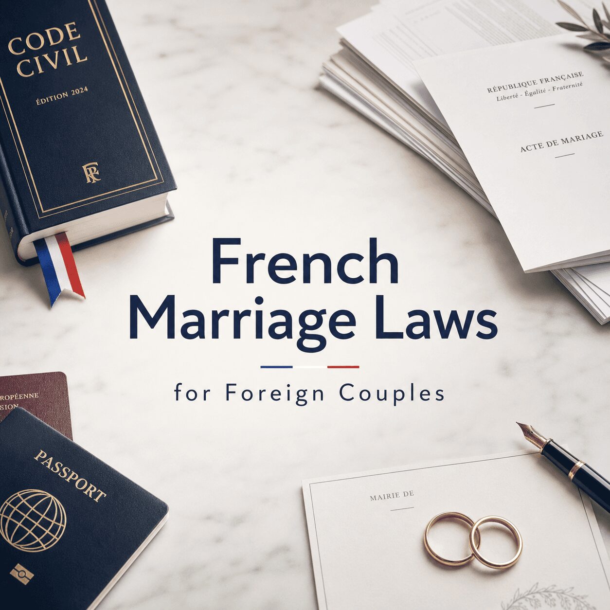 French Marriage Laws Explained for Foreign Couples French Marriage Laws Explained for Foreign Couples