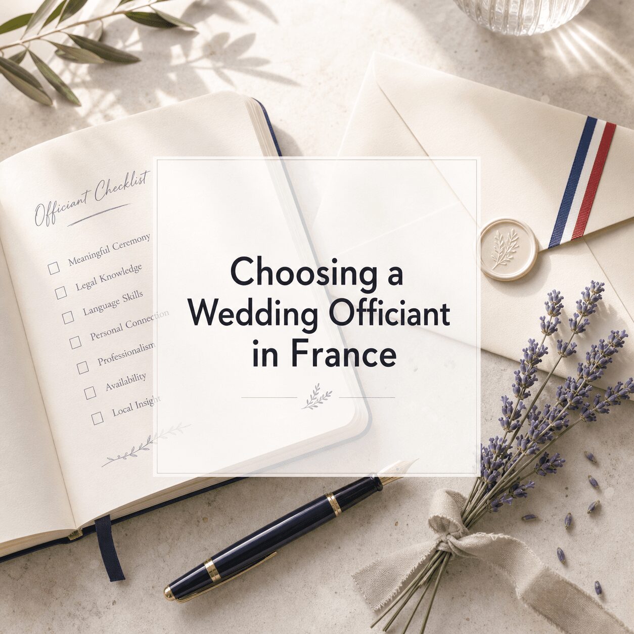 How to Choose a Wedding Officiant in France How to Choose a Wedding Officiant in France