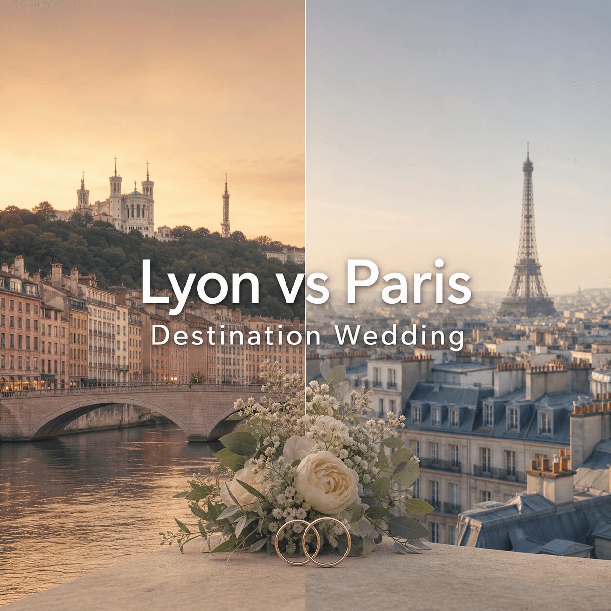 Lyon vs Paris for Your Destination Wedding