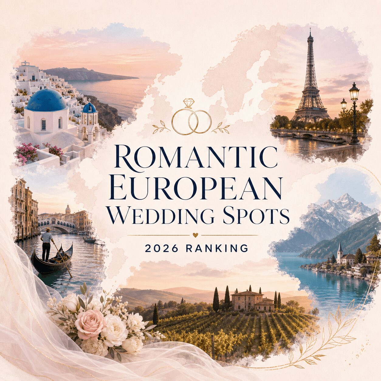 Most Romantic Places to Get Married in Europe: 2026 Ranking Most Romantic Places to Get Married in Europe: 2026 Ranking