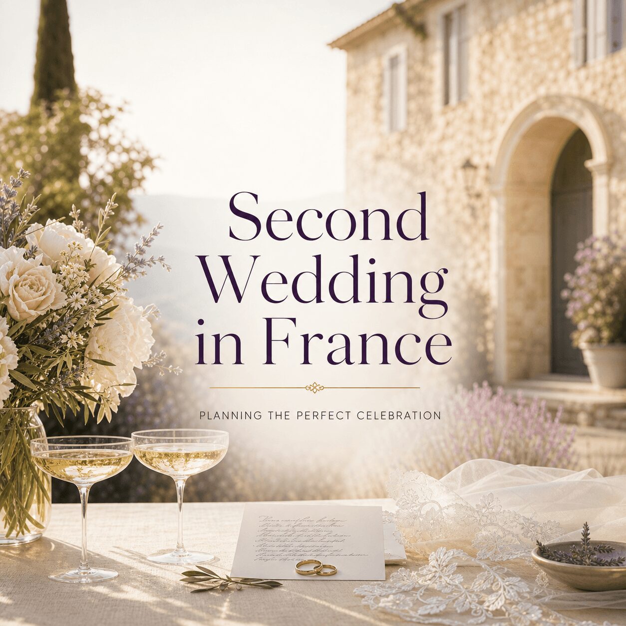 Second Wedding in France: Planning the Perfect Celebration Second Wedding in France: Planning the Perfect Celebration