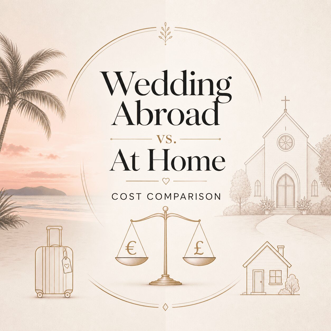 Wedding Abroad or Wedding at Home? The Honest Cost Comparison Wedding Abroad or Wedding at Home? The Honest Cost Comparison