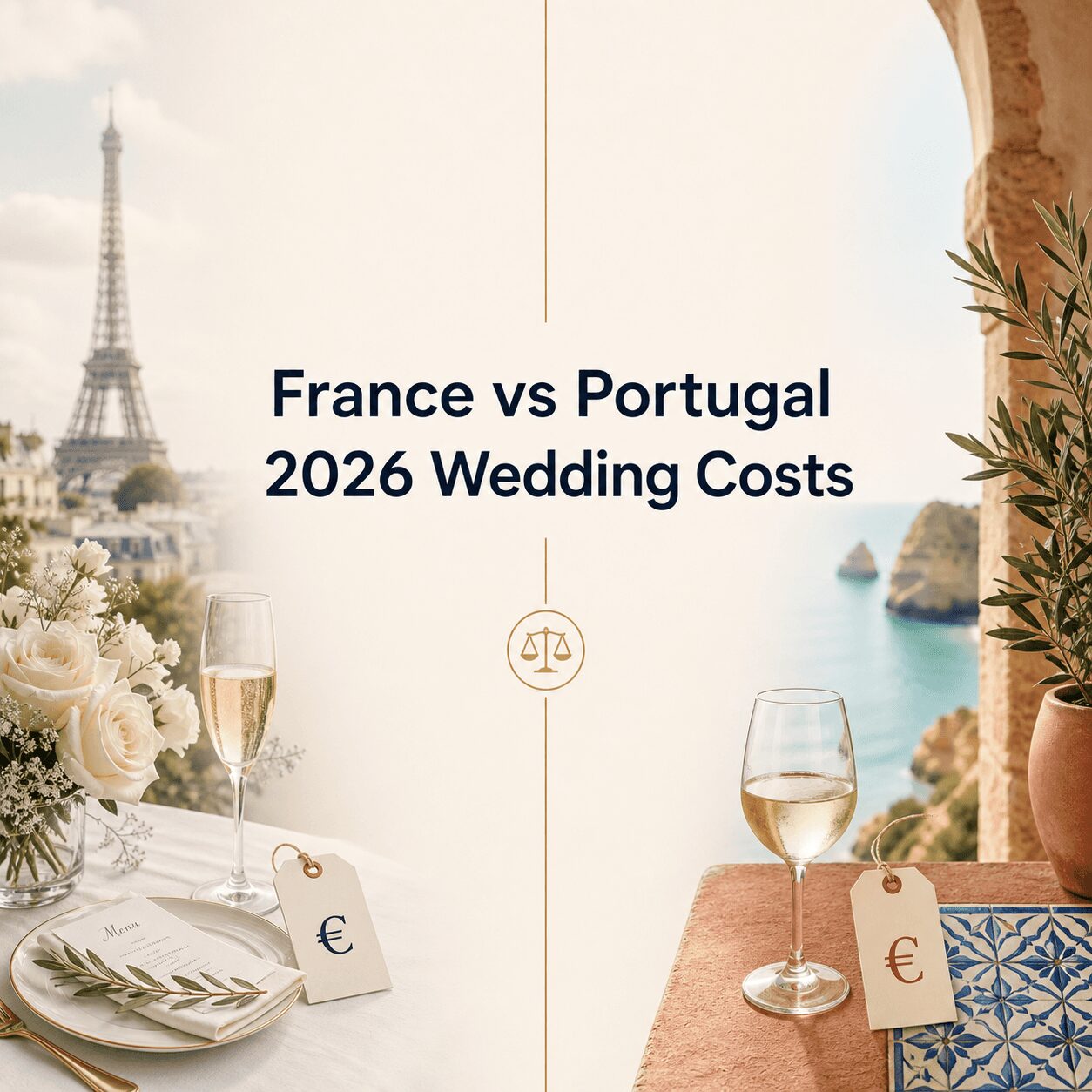 France vs Portugal for a Destination Wedding: 2026 Costs Compared France vs Portugal for a Destination Wedding: 2026 Costs Compared