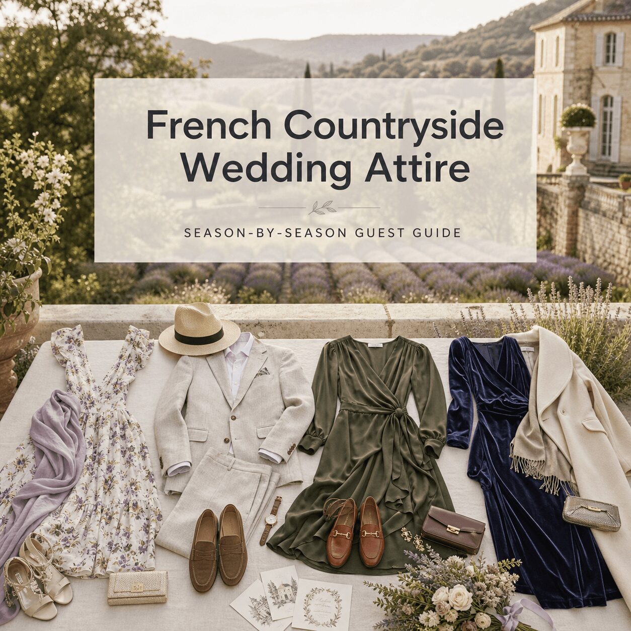 What to Wear to a French Countryside Wedding: A Season-by-Season Guest Guide What to Wear to a French Countryside Wedding: A Season-by-Season Guest Guide